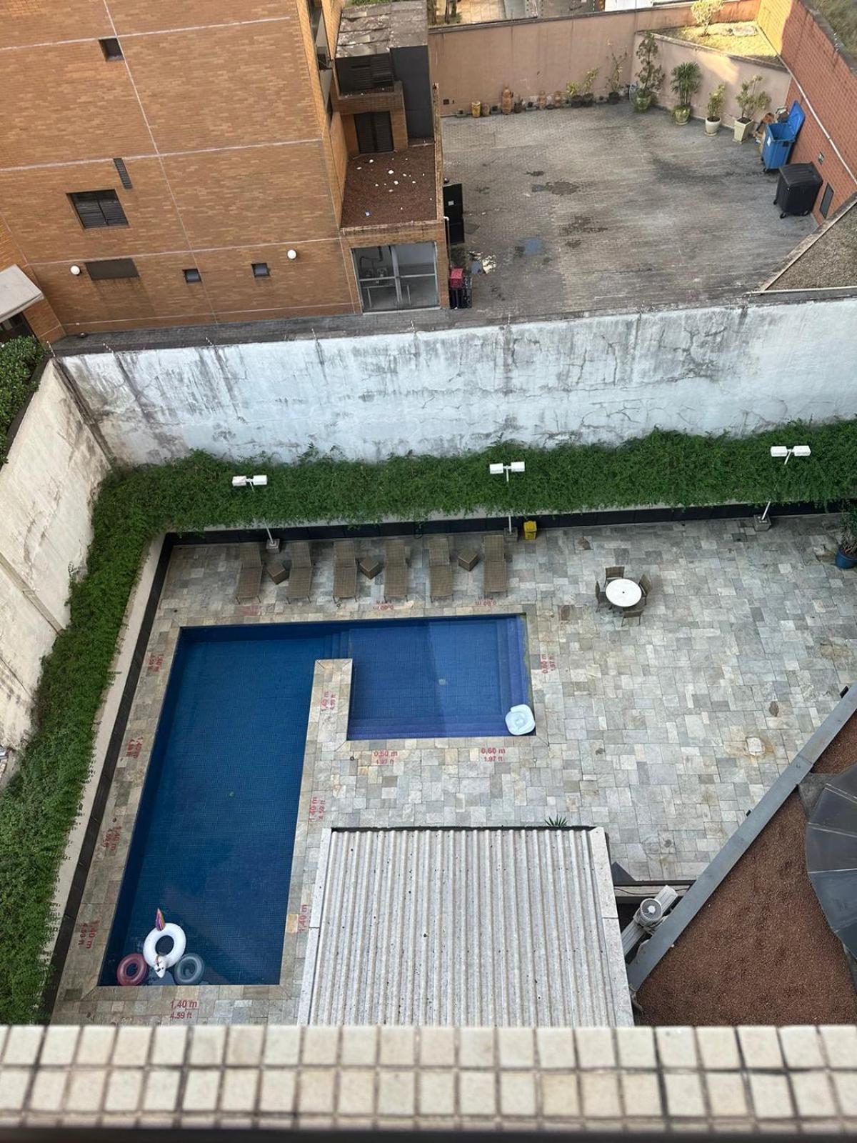Apart Com Sacada E Piscina São Paulo Kültér fotó